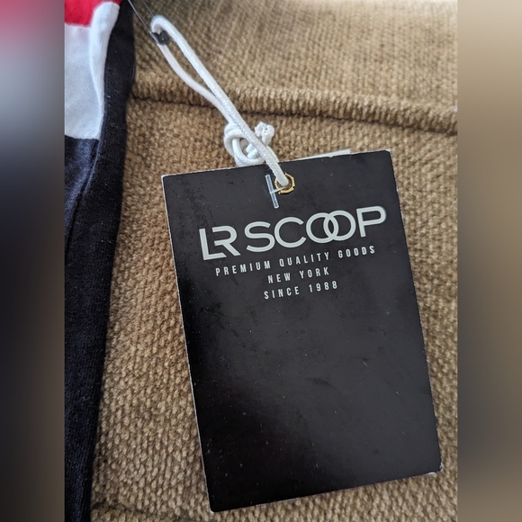 Boy's size 10/12 hooded short sleeve shirt by LR Scoop NWT - Picture 8 of 9